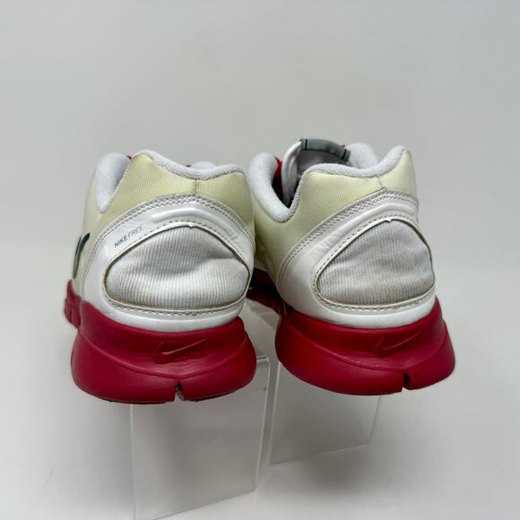 Nike Free TR Fit Training Shoes Womens 10 White Red K.3.3 Comfy Sporty Flexible - Picture 4 of 13
